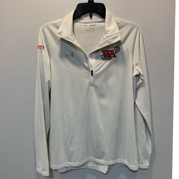 $5 add on items,WA Tennis varsity under armor 1/3 zip pull over - Picture 4 of 14